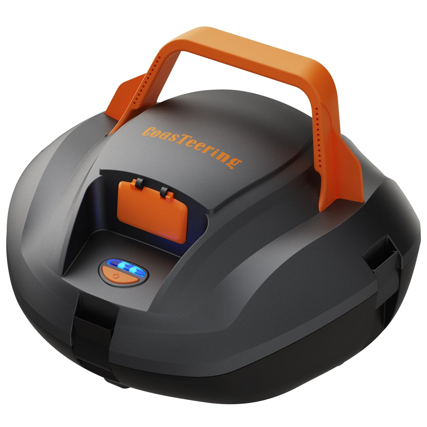 Coasteering Poolroboter Akku, 100 Min, Dualmotor, Selbstparker, Bis 80 m² Pools