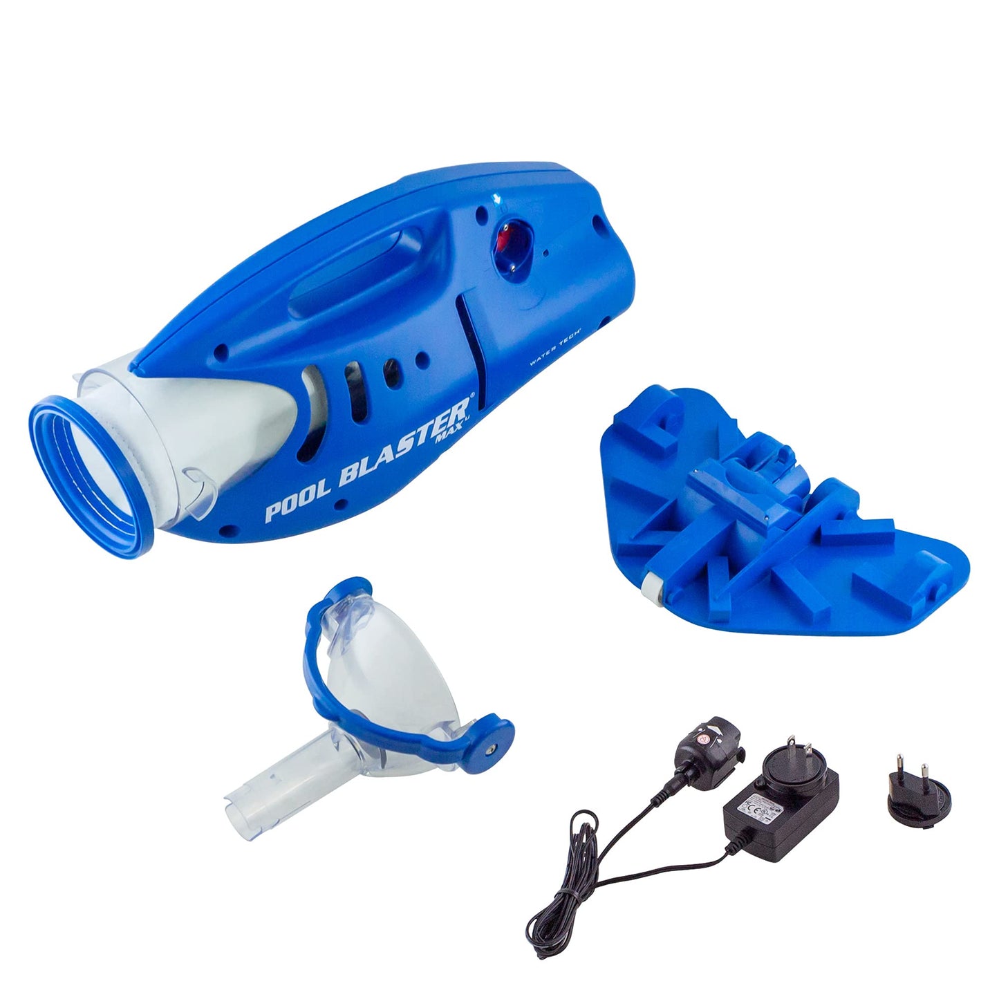 Water Tech Pool Blaster Max Li, Kabelloser Poolsauger mit Akku, 27cm Bürste, großer Filterbeutel