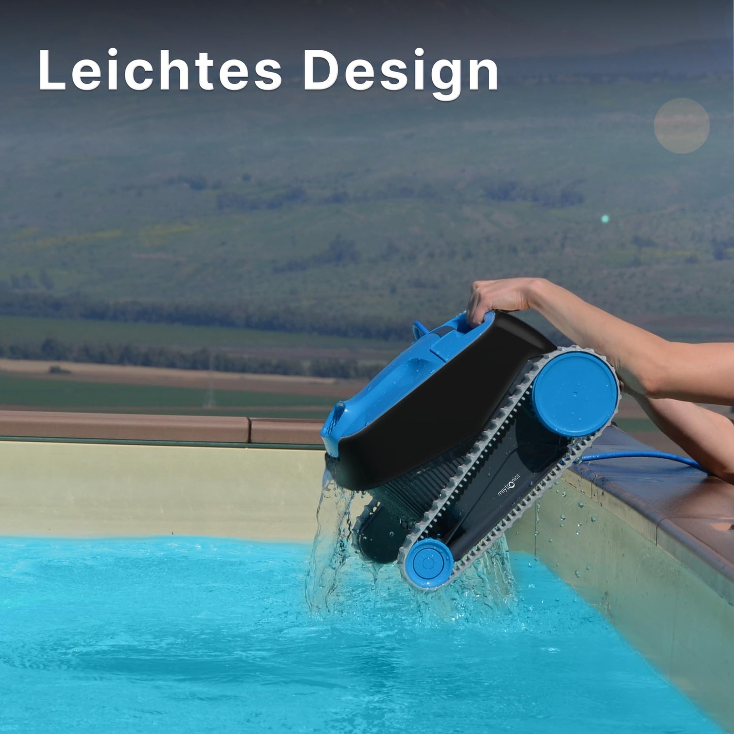Dolphin Nautilus CC Poolroboter mit Kabel, Boden- & Wandreinigung, Für eingelassene Pools bis 10 m