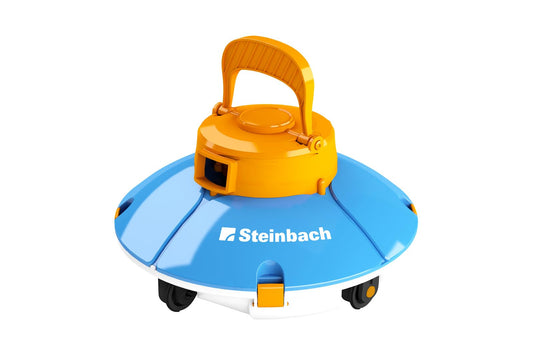 Steinbach Poolrunner Basic 2.0, Akku Poolsauger, 60 Min, Für 10 m², Salzwasser geeignet