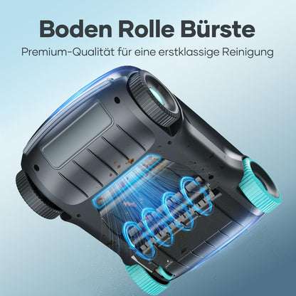 AIPER Poolroboter Kabellos, 100–130 Min Laufzeit, Auto-Park, Für Aufstellpools bis 100 m²