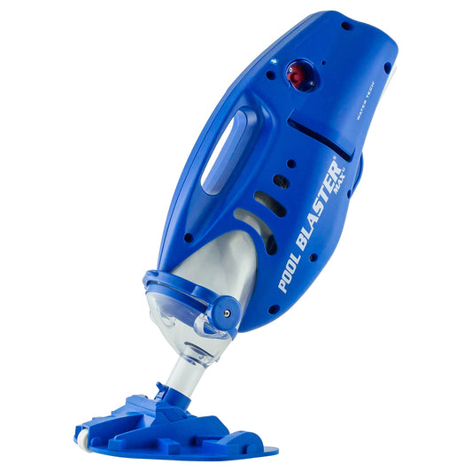 Water Tech Pool Blaster Max Li, Kabelloser Poolsauger mit Akku, 27cm Bürste, großer Filterbeutel